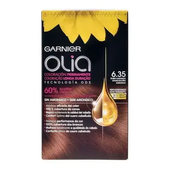 

Dye No Ammonia Olia Garnier Caramel blonde