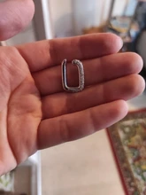 ZHUKOU-pendientes de cristal de circonia cúbica para mujer, Clips para las orejas, pendientes sin perforaciones, color dorado/plateado, modelo: VE125, 1 pieza, 2020