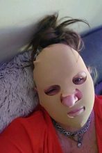 Mascarilla 3D reutilizable para mujer, transpirable, antiarrugas, vendaje adelgazante, moldeador en V, Estiramiento facial completa para dormir