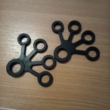 Expansor de mano de silicona para entrenamiento con los dedos, bandas de resistencia para fuerza, ejercicio de muñeca, Fitness, 1 Uds.