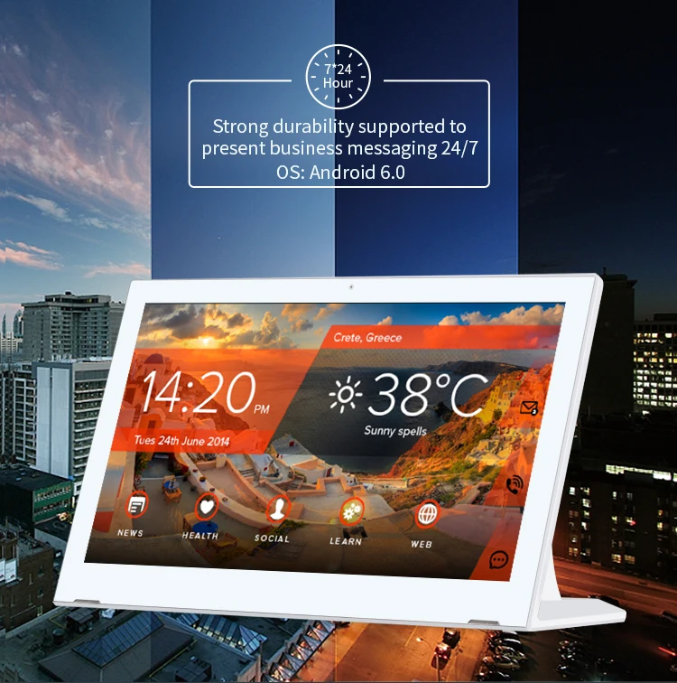 15,6 дюймов desktop android интерактивный сенсорный дисплей-Смарт-киоск-все в одном ПК (Восьмиядерный, 1 ГБ DDR3, 8 ГБ nand, ips 1920*1080)