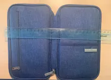 Cartera de viaje para pasaporte familiar, organizador de documentos creativo, resistente al agua, accesorios de viaje, bolsa de documentos, tarjetero