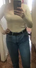 Suéter de punto para mujer, Jersey de manga larga con cuello de corazón, informal, a la moda, ajustado, Tops de punto, novedad de 2021