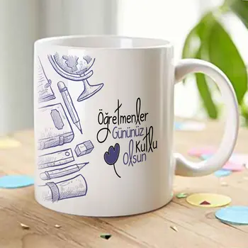 

Personalized White Mug Cup (Teachers Day Temalı-25)