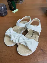 Sandalias de verano con lazo para niños y niñas, zapatos de playa suaves de princesa para fiesta coreana, de 1 a 6 años, novedad