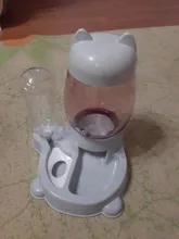 Alimentador automático de mascotas, para perros y gatos, depósito de comida de 2.2L y de agua de 528ml, suministro lento de comida