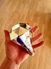 Lamp Light-Bulb Fireworks 3d-Decoration Edison Christmas-Tree Star Novelty Vintage E27 6w