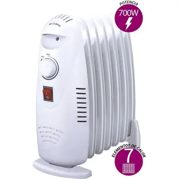 

Mini Oil Radiator 7 elements of heat. Power: 700W.