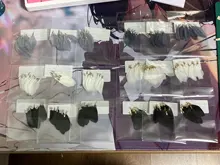 OlingArt plumas naturales 10 Uds plumas de colores 3,5 cm mujeres gargantilla collar de la joyería haciendo correas para llavero colgantes encantos