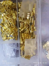 Wire-Connector Assorted-Kit Spade Crimp-Terminals Electrical-Wire Female Insulated 270PCS