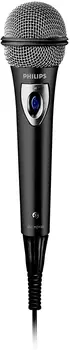 

Philips SBCMD150/00-dynamic microphone (minijack to mono jack connector), silver-colored