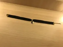 Gargantilla de encaje de terciopelo hecha a mano para mujer, Collar Vintage para mujer, Collar de Torques, joyería de cuello negro bohemio Stretch Yin Yang, abalorio gótico Punk