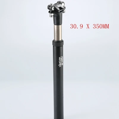 30.9 RACEWORKS-черная стойка для подвесного сиденья 27,2/30,9/31,6x350 мм подседельный штырь - Цвет: 30.9
