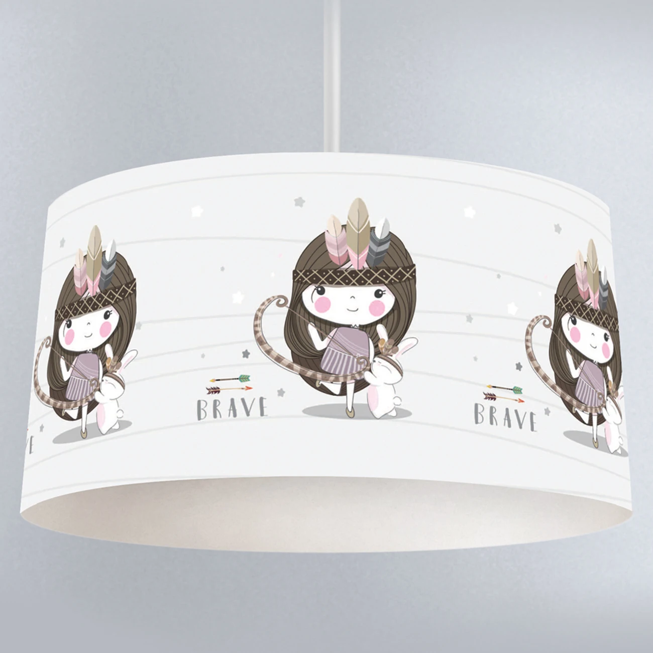 Baby Teen Kids Room Newborn Pvc Fabric Covered Chandelier Night Ceiling Lamp люстра потолочная симпл димпл lustre люстры lustre dining light fixtures