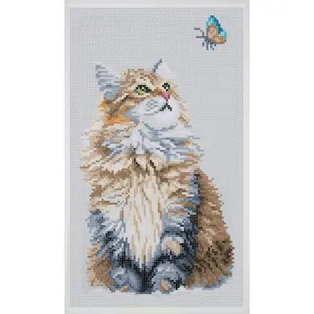 

Pn-0184322 Diamond Mosaic lanarte 'Forest cot' 21x39 cm