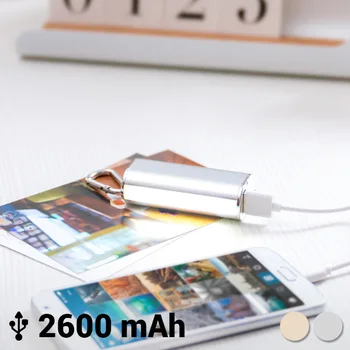 

Power Bank with Carabiner 2600 mAh 144943
