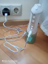 Irrigador Oral recargable con USB, dispositivo Dental portátil con chorro de agua, depósito de agua de 300ML, limpiador de dientes a prueba de agua, ducha oral