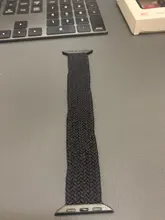 Correa trenzada de nailon elástico para Apple Watch, correa de nailon elástico para Apple Watch de 44mm, 40mm, 42mm y 38mm + funda de PC iWatch series 6 5 4 3 se