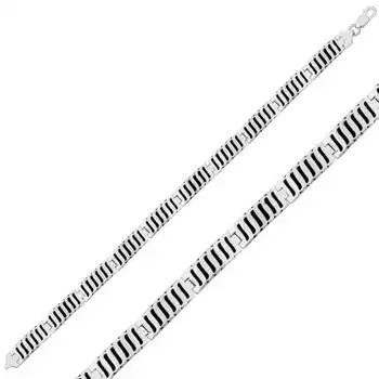 

KUTAYDAN 925 Sterling Silver Classic Men 'S Bracelet