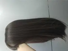 EASIHAIR-Peluca de BoBo marrón oscuro con flequillo, sintética, ondulada, de capa media, para mujeres negras, Cosplay, fiesta, resistente al calor, Natural