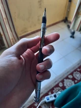 1/3/ 5/10 piezas lápiz extensiones de metal de doble cabeza dibujo lápiz extensión de 13cm sostenedor de la pluma de acero inoxidable caja de lápiz