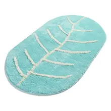 Коврик для ванной-коврики | коврик для ванной нескользящие Противоскользящие коврики мятный лист 60X100 см