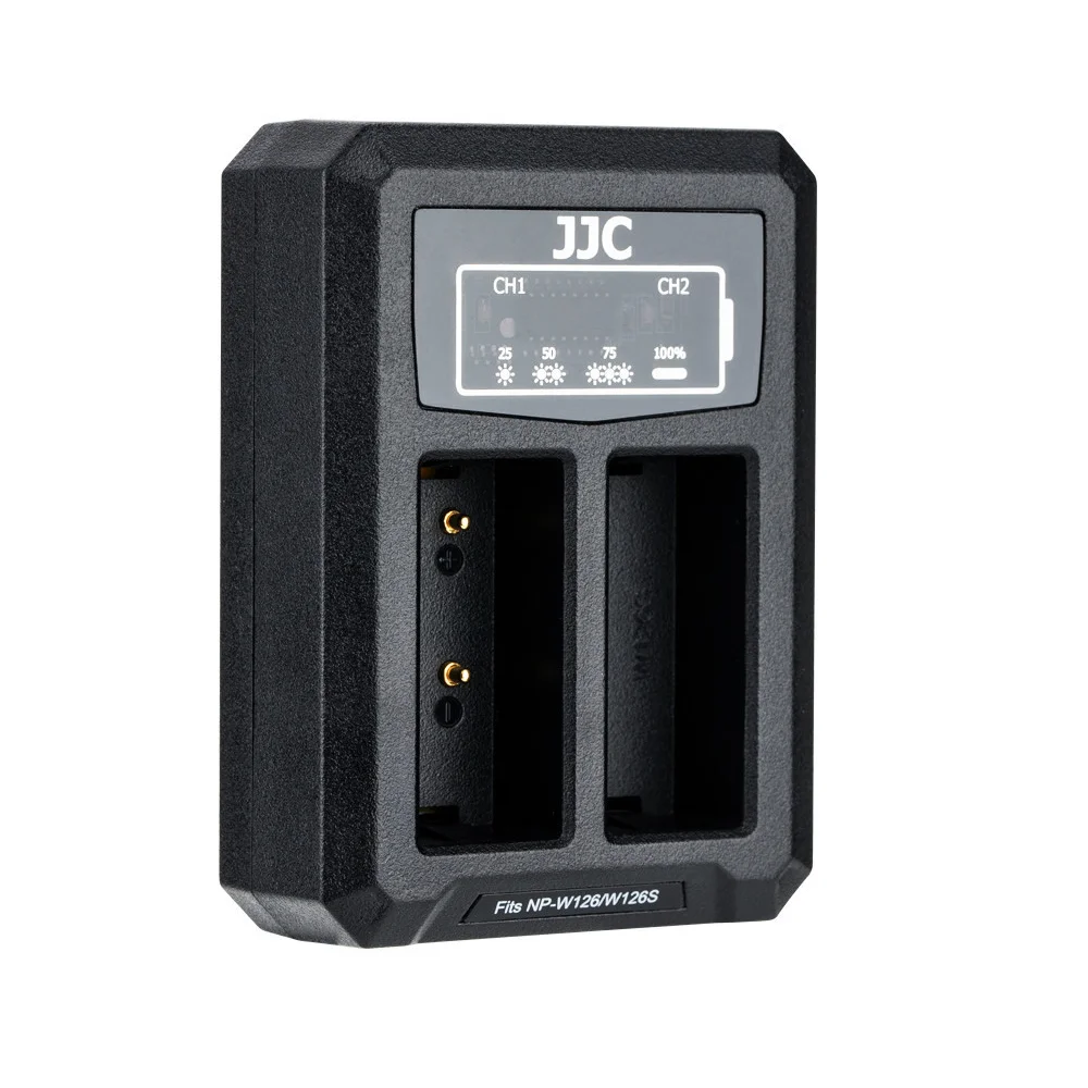 Двойное зарядное USB устройство JJC DCH-NPW126 для Fujifilm NP-W126/NP-W126S | Электроника