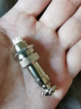 Male Connector-Plug Aviation GX12 with Cap-Lid 1set 2/3/4-/.. Circular-Socket-Plug 12mm