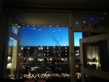 Lighting-Strings Lamp-Chain Christmas Led Outdoor Garden Waterproof Solar Multicolor/warm