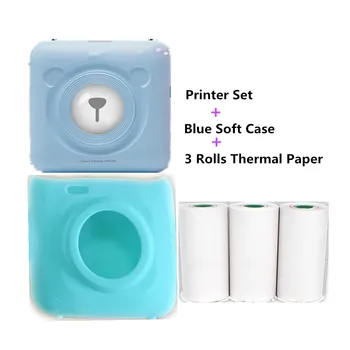 

GOOJPRT Peripage Bluetooth Portable Mini Printer Photo Pocket Mini Sticker Thermal printer for Android iOS phone Oversea Version