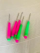 5 uds ganchillo gancho aguja de tejer para peluca Micro trenza extensión de pelo