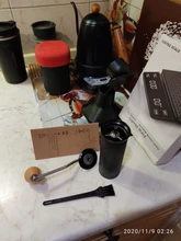 Coffee-Grinder Miller Milling-Machine Manual 45MM XEOLEO Mini Portable Aluminum 15g Silver/gold