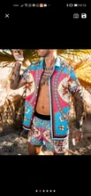 ZOGAA-Conjunto de camisa de manga corta con estampado Hawaiano para hombre, pantalones cortos de playa con estampado de coco, conjunto de camisa de playa de uso diario, S-3XL de dos piezas