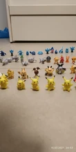 2-4cm 24/144 Uds Takara Tomy Pokemon figuras de acción de juguete Mini figuras de juguete MODELO DE Pikachu Anime niños muñeca de regalo de cumpleaños