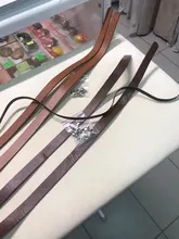 2 uds. De correa de cuero sintético desmontable para bolso bandolera, accesorios de repuesto para bolso de mano