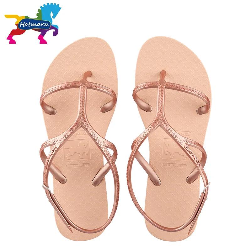 Hotmarzz Wanita Kebebasan Di Sekitar Pergelangan Kaki Tali Roman Sandal -  AliExpress Sepatu