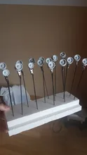 Soporte de Clip de cocodrilo para 20 piezas, pintura de Color metálico para modelo Gundam, herramientas de pintura de juguete