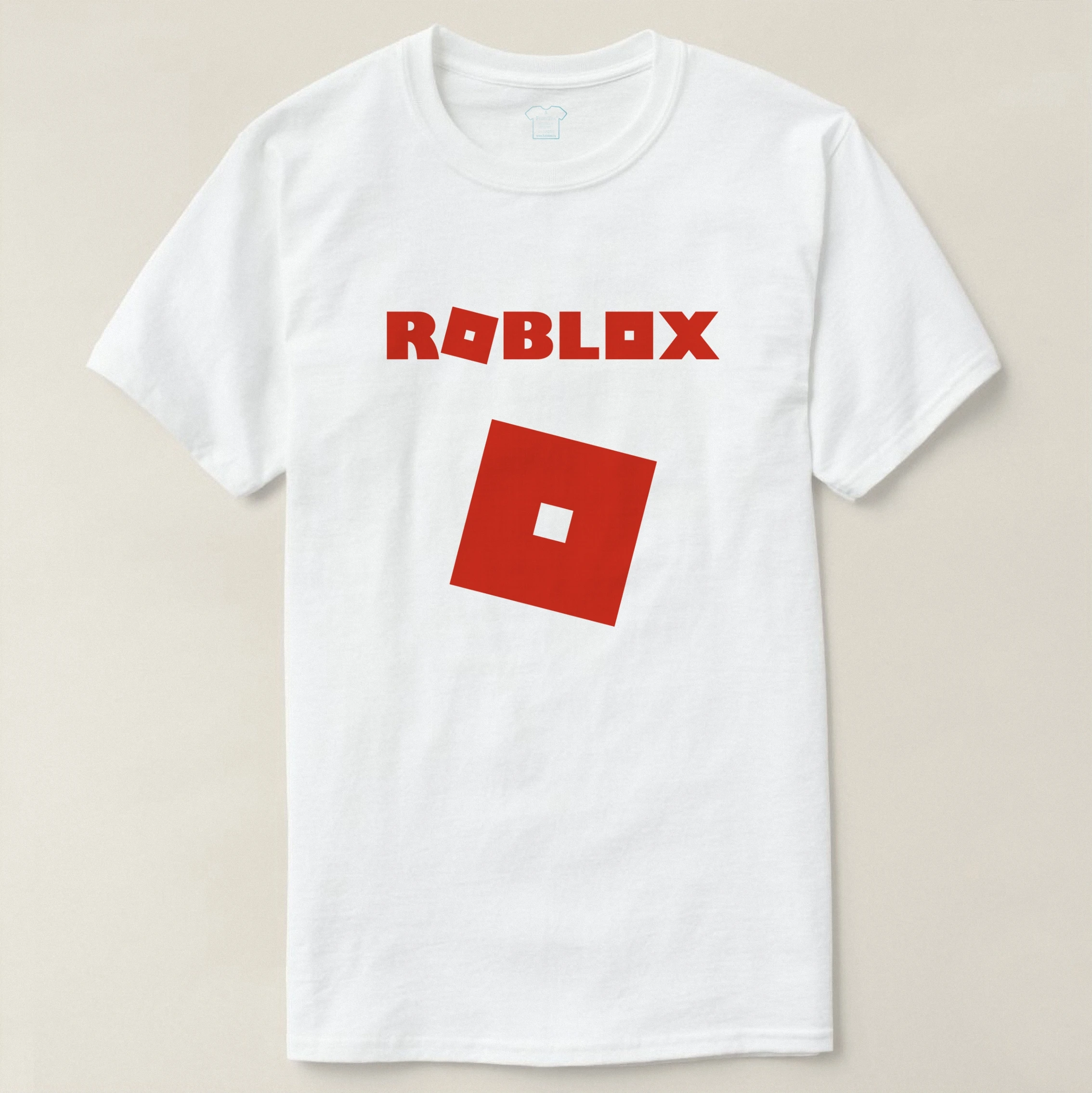 Roblox Logo White T-Shirts for Sale
