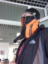 Scarfs Ski-Mask Balaclava Hood Snowboard Cycling Fleece Full-Face-Cover ROCKBROS Winter