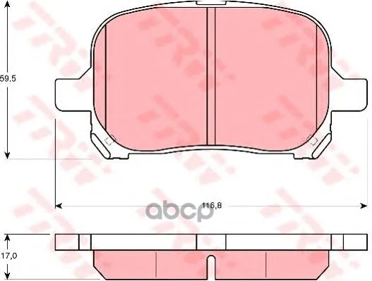 Колодки Передние Toyota Camry (V20) Gdb3152 TRW/Lucas арт. | Бытовая техника