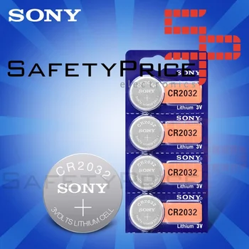 

1x original lithium battery SONY button cell CR2032 3V