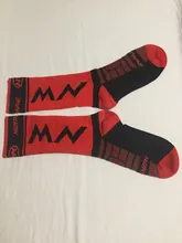 Calcetines deportivos Unisex para ciclismo, calcetín elástico antideslizante para baloncesto, correr, senderismo, tenis, esquí y bicicleta, 1 par