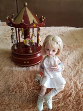 Muñeca BJD Shuga Fairy Rita 1/6, figuras de Anime de resina para niños, regalo sorpresa para niñas, conjunto completo de cumpleaños YOSD de 26cm