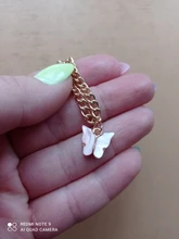 Conjunto de tobilleras de mariposa rosa para mujer, tobillera con letra dorada, cadena de Ángel, pulsera de tobillo para pie, joyería de playa de verano