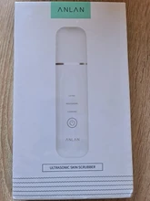 ANLAN-Limpiador ultrasónico facial de 45ºC, depurador ultrasónico por calor,45ºC, pala eléctrica exfoliante, cuidado térmico de la piel facial, limpiador de poros, estiramiento