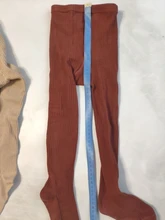 Medias acanaladas de otoño invierno para bebés y niños, 2019, malla, calzas para bebés y niños de 0 a 4 años color caramelo