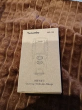 Mini medidor de espesor de recubrimiento Digital, medidor de espesor de pintura de coche, medidor de espesor de pintura de coche, con YNB-100 de retroiluminación