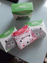 Los niños KN95 de Panda máscara chico niño FFP2 rímel rostro respirador de filtro reutilizable máscara FPP2 FPP3 FFP3