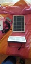 Powered-Lamp Spotlight Rremote-Control Solar Waterproof Garden Outdoor Wireless 65 1500lm