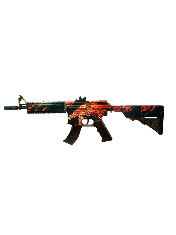 Деревянный автомат М4А4 Вой CS GO | Автомат (деревянная реплика)|Игрушечное оружие|